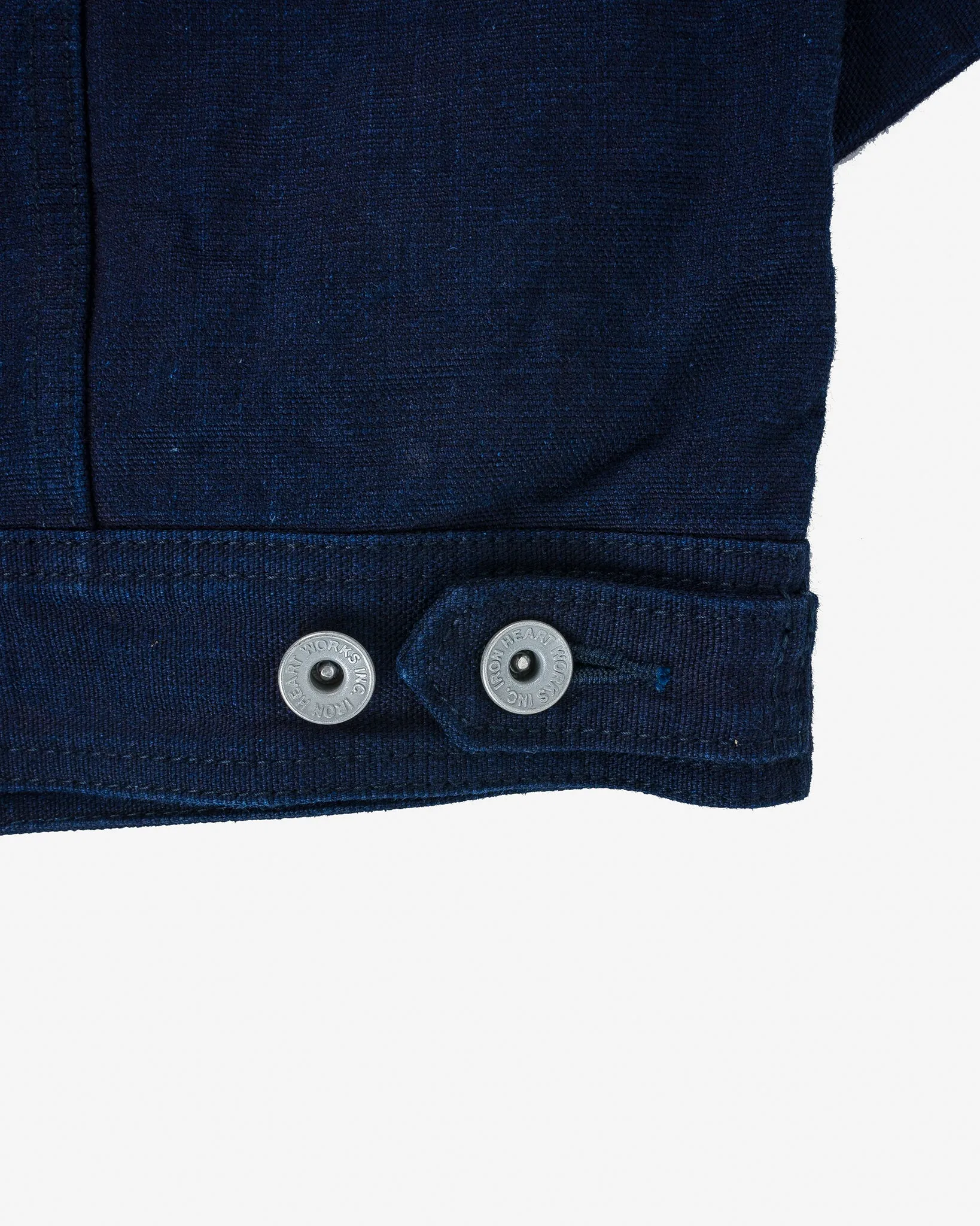 13oz Oxford Cloth Riders Jacket - Indigo