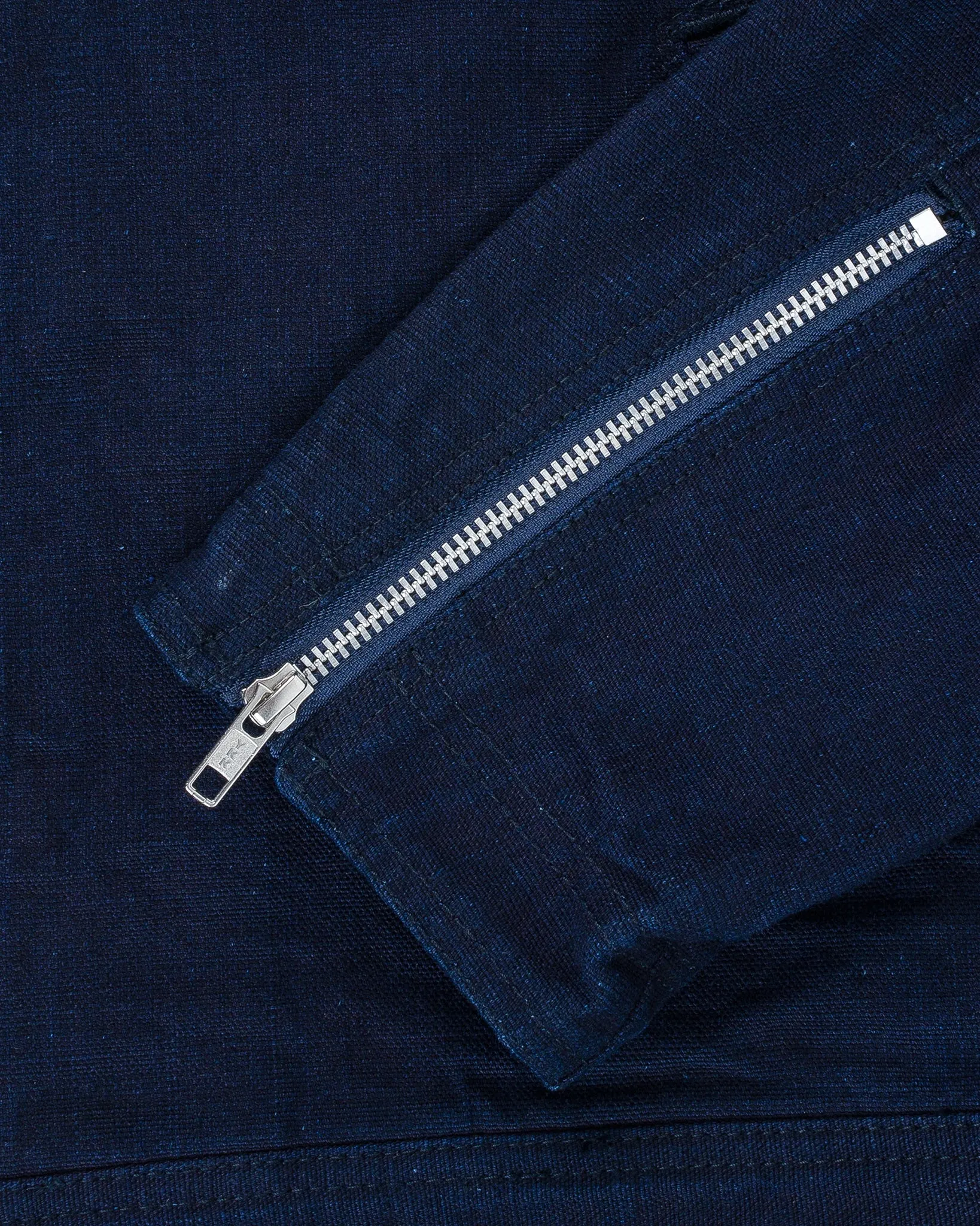 13oz Oxford Cloth Riders Jacket - Indigo