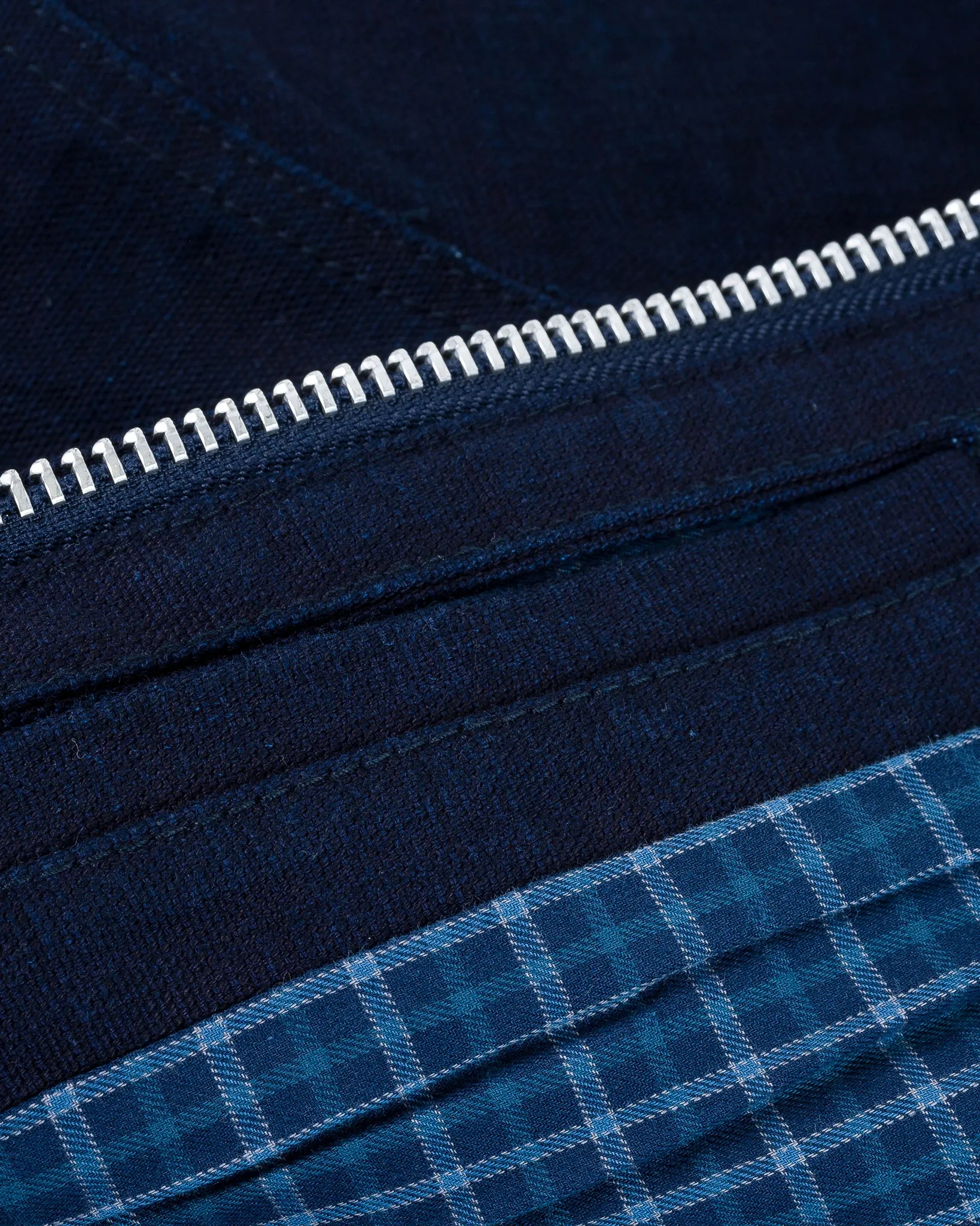 13oz Oxford Cloth Riders Jacket - Indigo