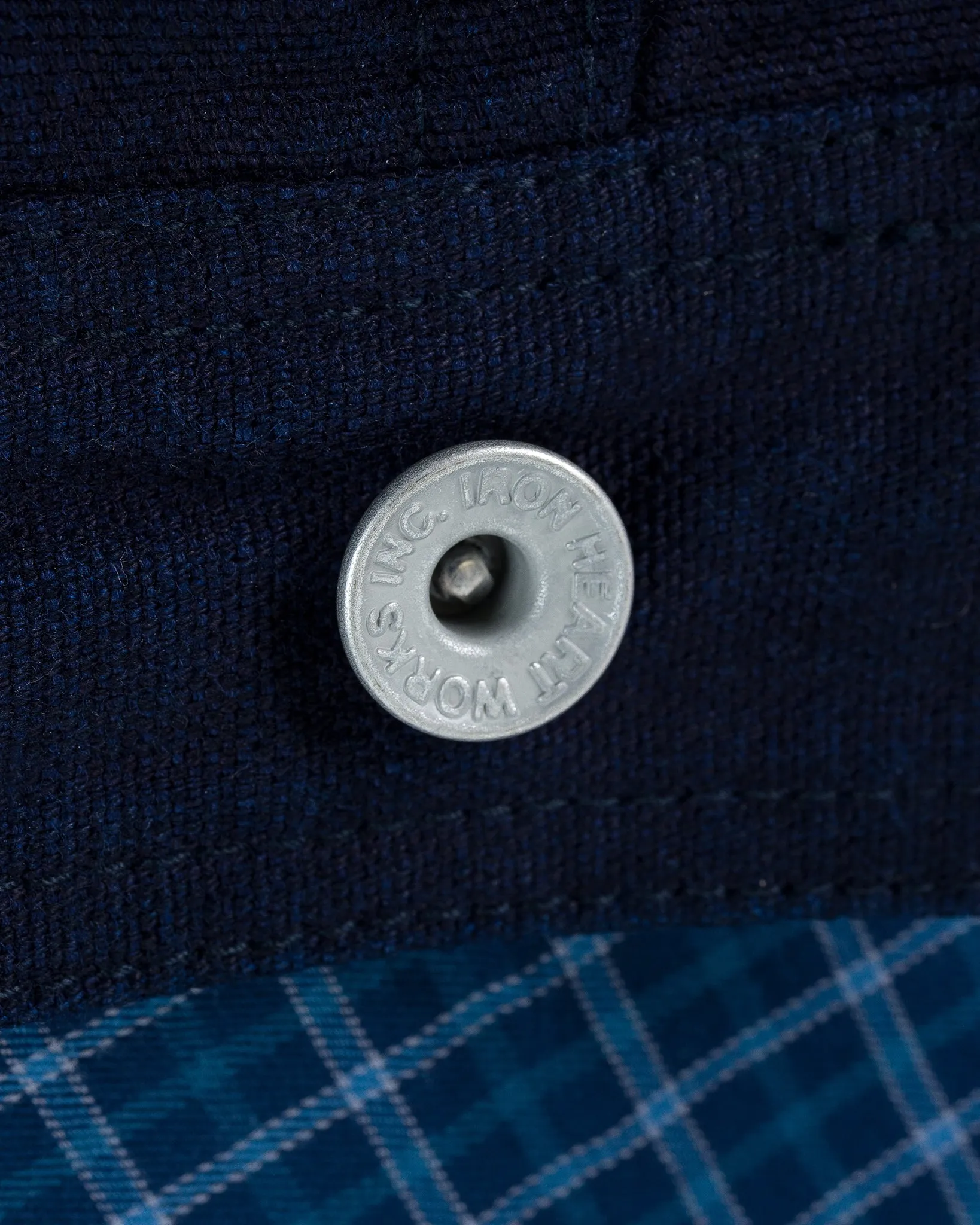 13oz Oxford Cloth Riders Jacket - Indigo
