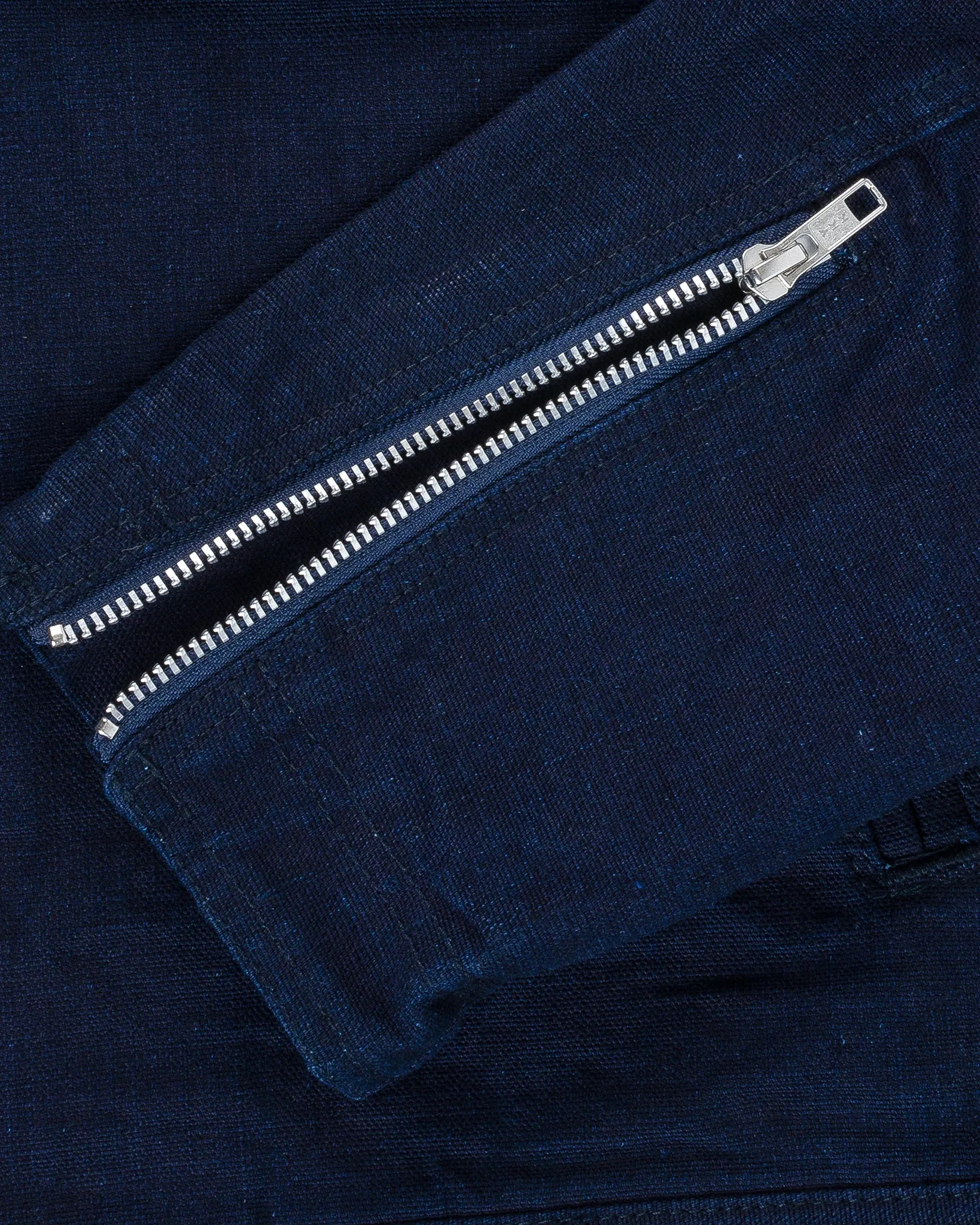 13oz Oxford Cloth Riders Jacket - Indigo