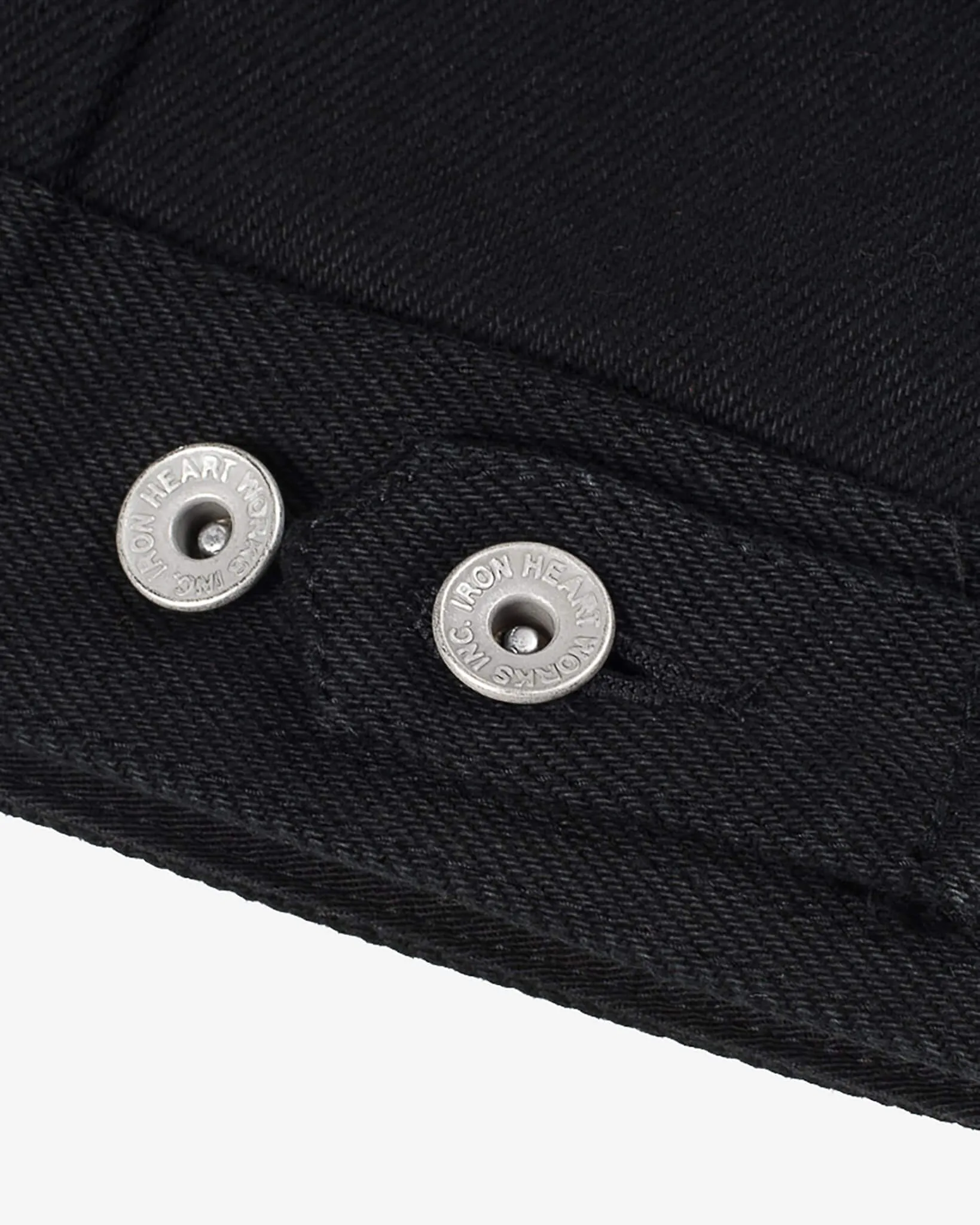 21oz Denim Rider's Jacket - Superblack Non-Fade