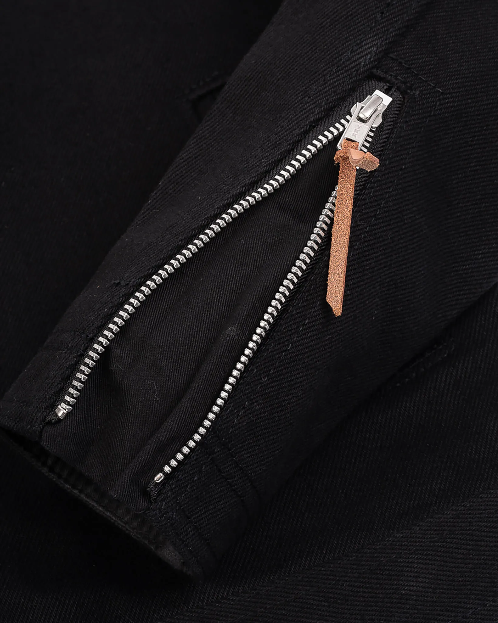 21oz Denim Rider's Jacket - Superblack Non-Fade