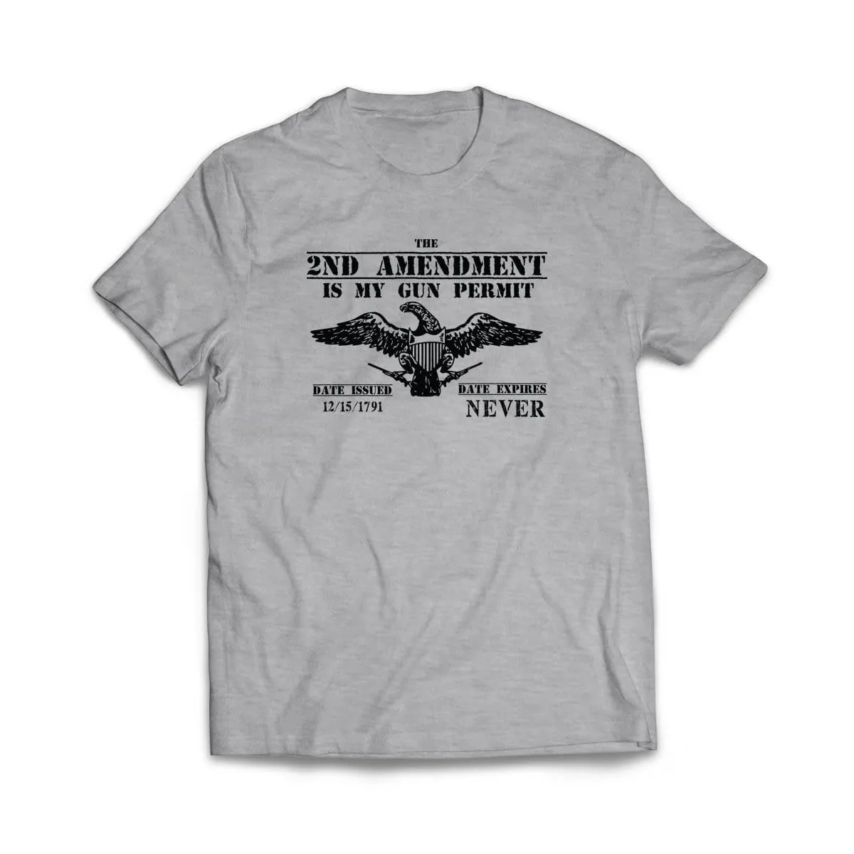 2nd Amendment Gun Permit T-Shirt