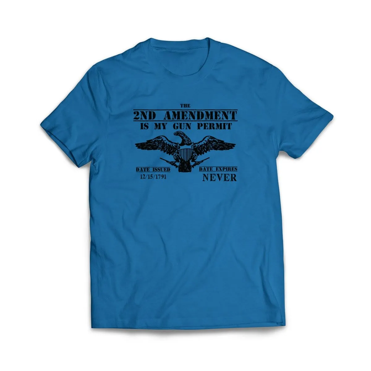 2nd Amendment Gun Permit T-Shirt