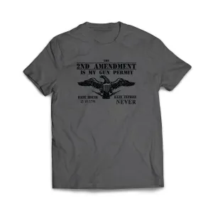 2nd Amendment Gun Permit T-Shirt