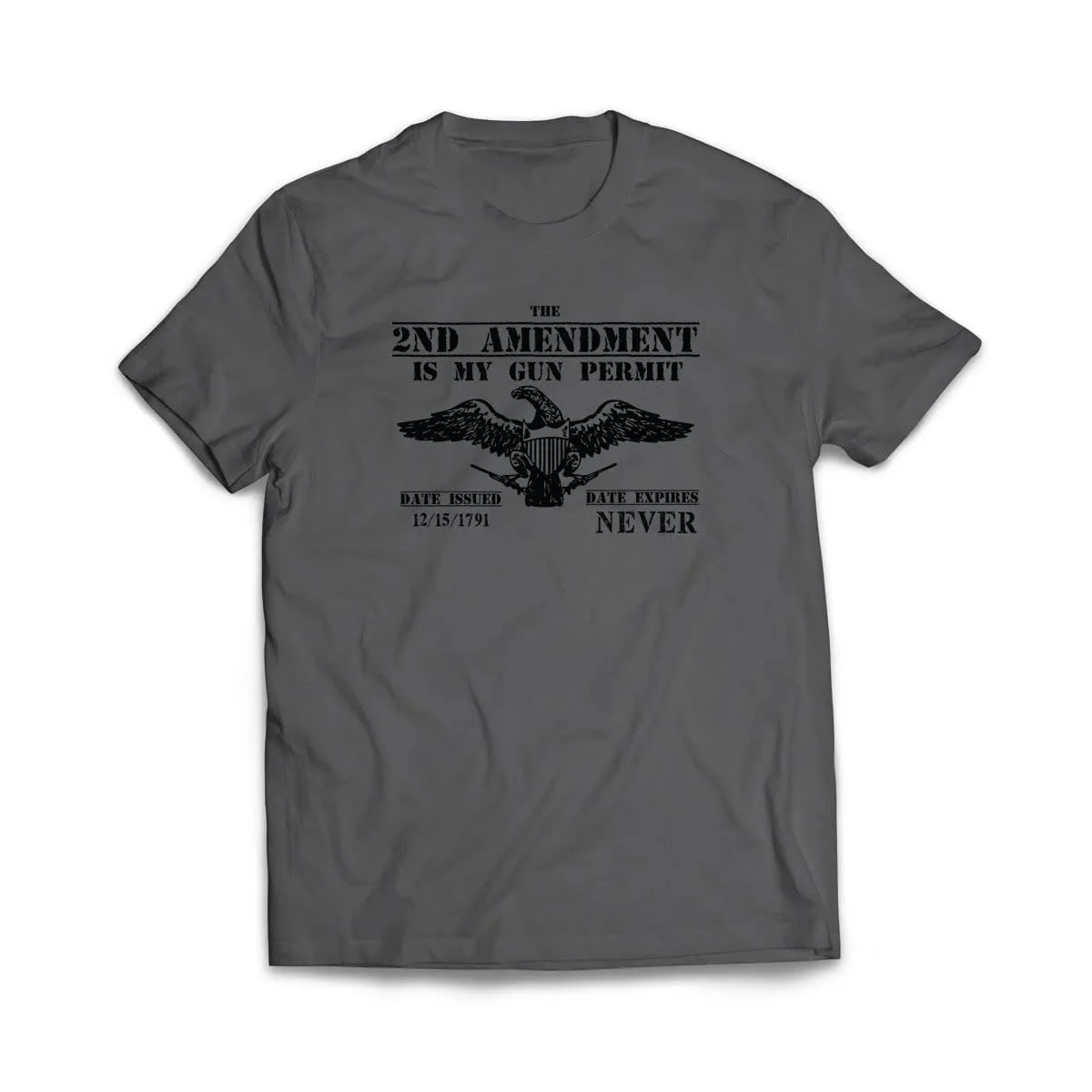 2nd Amendment Gun Permit T-Shirt