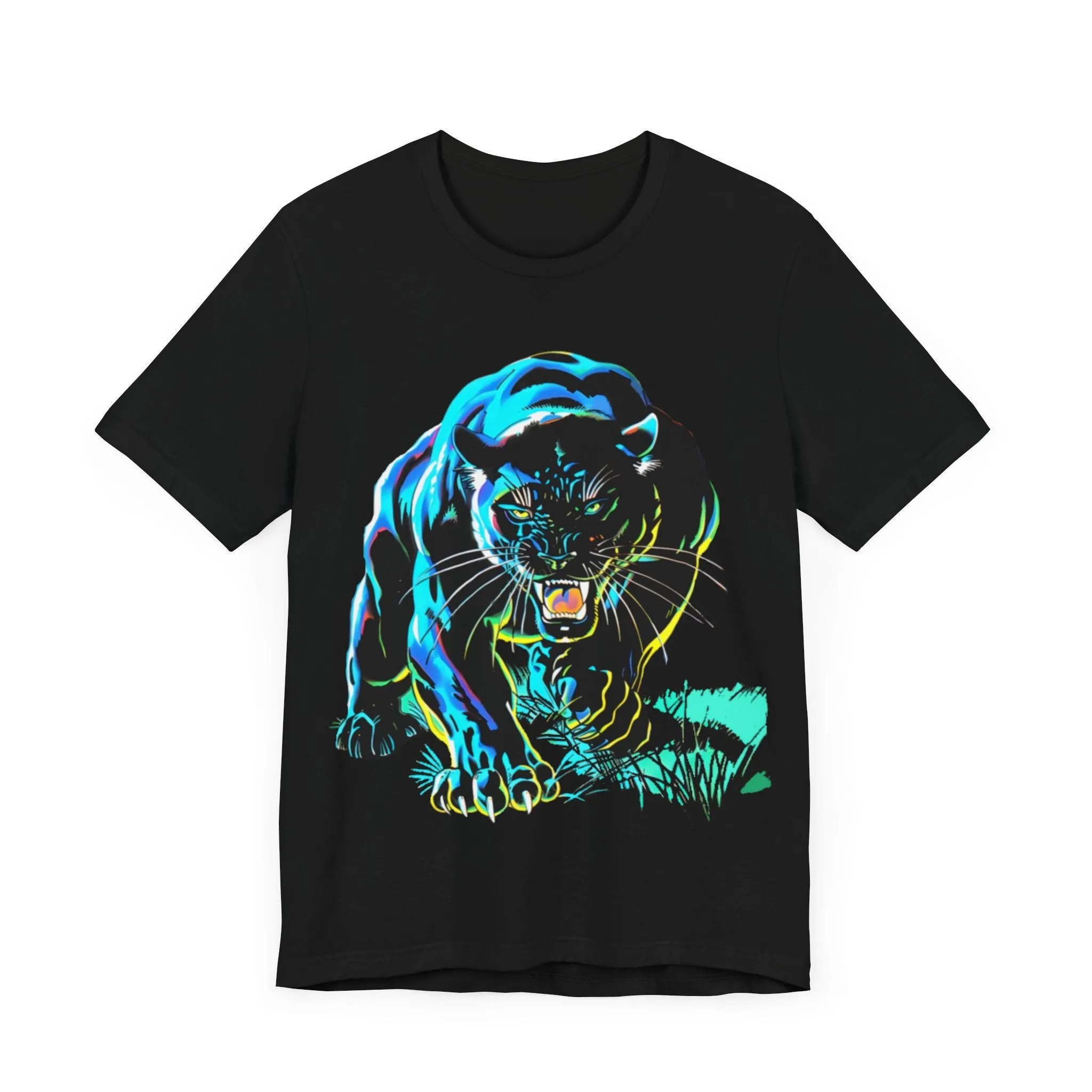 70's Neon Panther: Unisex Tee