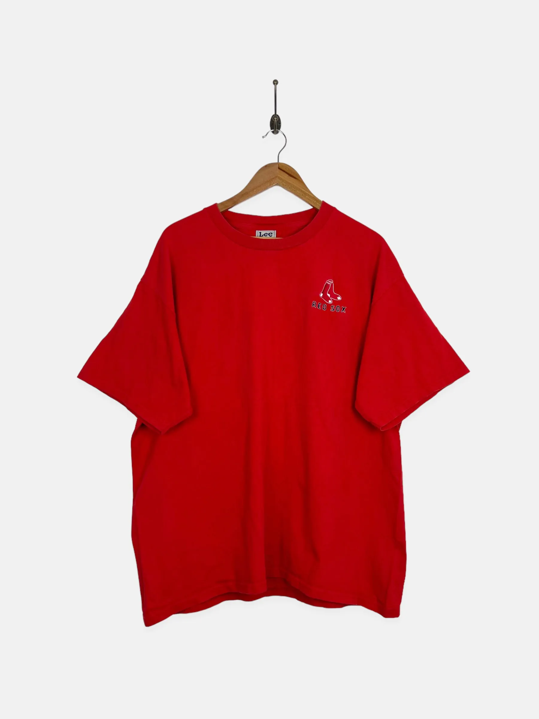 90's Boston Red Sox MLB Embroidered Vintage T-Shirt Size XL