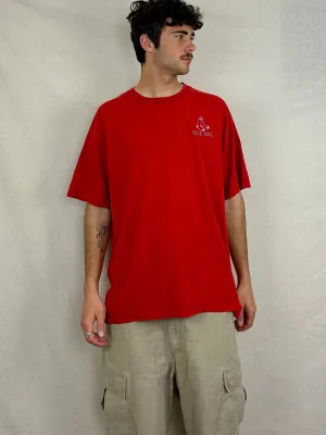 90's Boston Red Sox MLB Embroidered Vintage T-Shirt Size XL