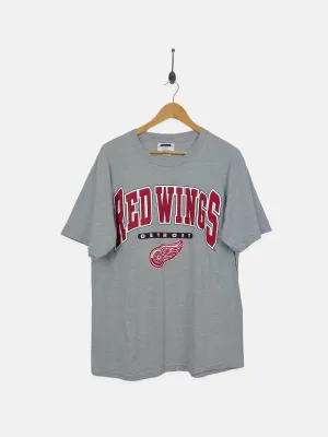 90's Detroit Red Wings NHL Vintage T-Shirt Size M