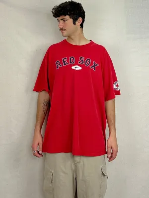 90's Nike Boston Red Sox MLB Vintage T-Shirt Size 2XL