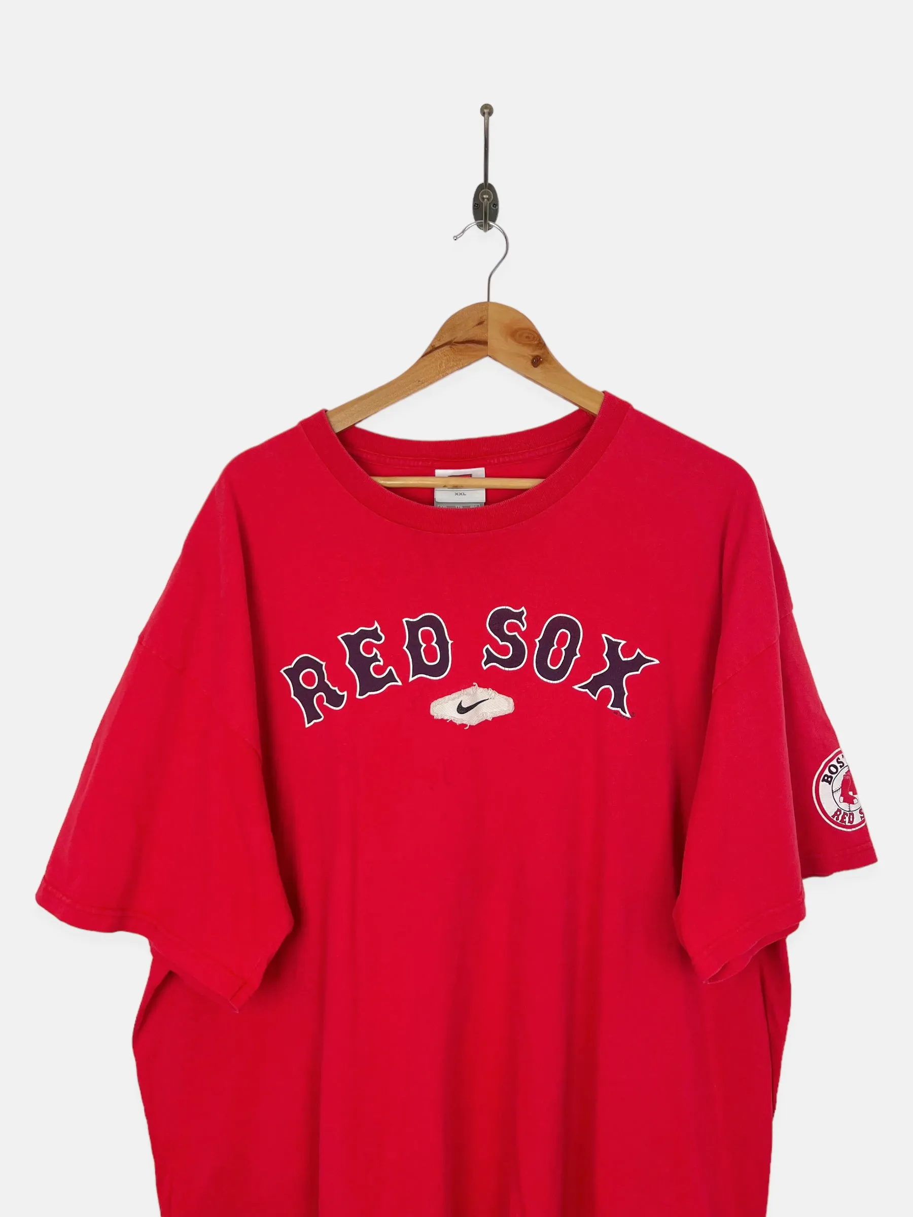 90's Nike Boston Red Sox MLB Vintage T-Shirt Size 2XL