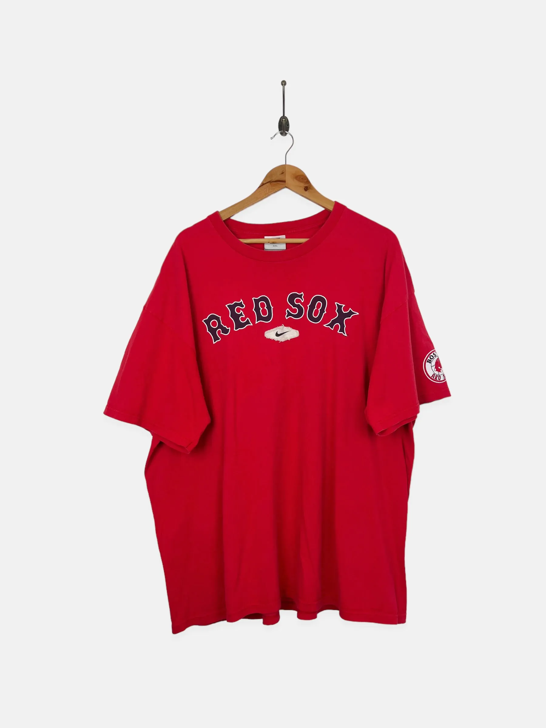 90's Nike Boston Red Sox MLB Vintage T-Shirt Size 2XL