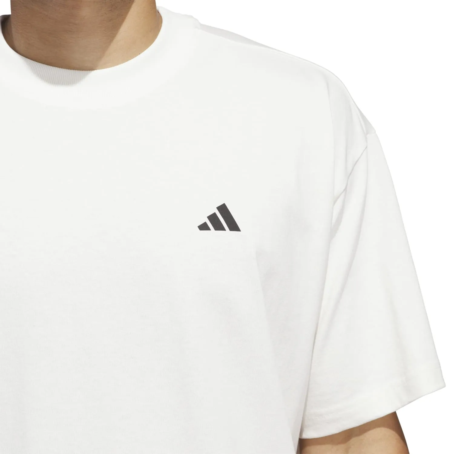 Adidas Men Anthony Edwards Takeover Graphic T-Shirt White JC7853