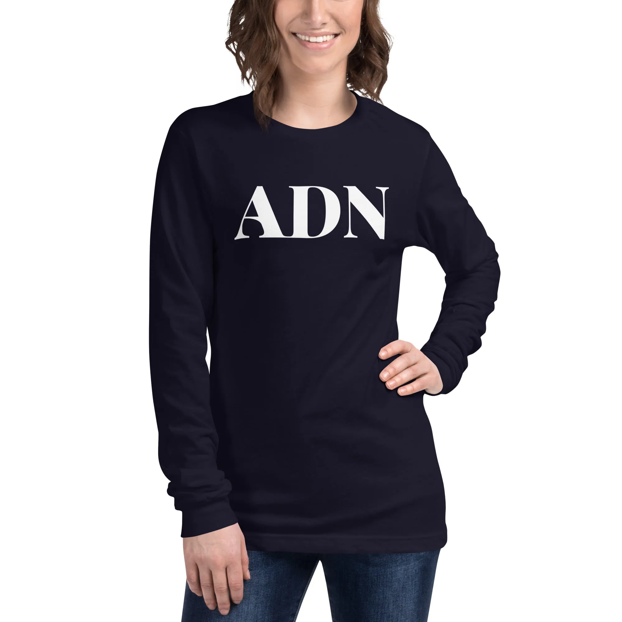 ADN Long Sleeve Graphic T-Shirt