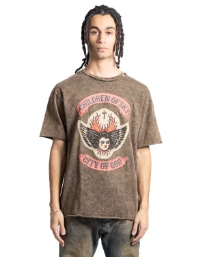 Alchemist City Of God Tee Acid Brown