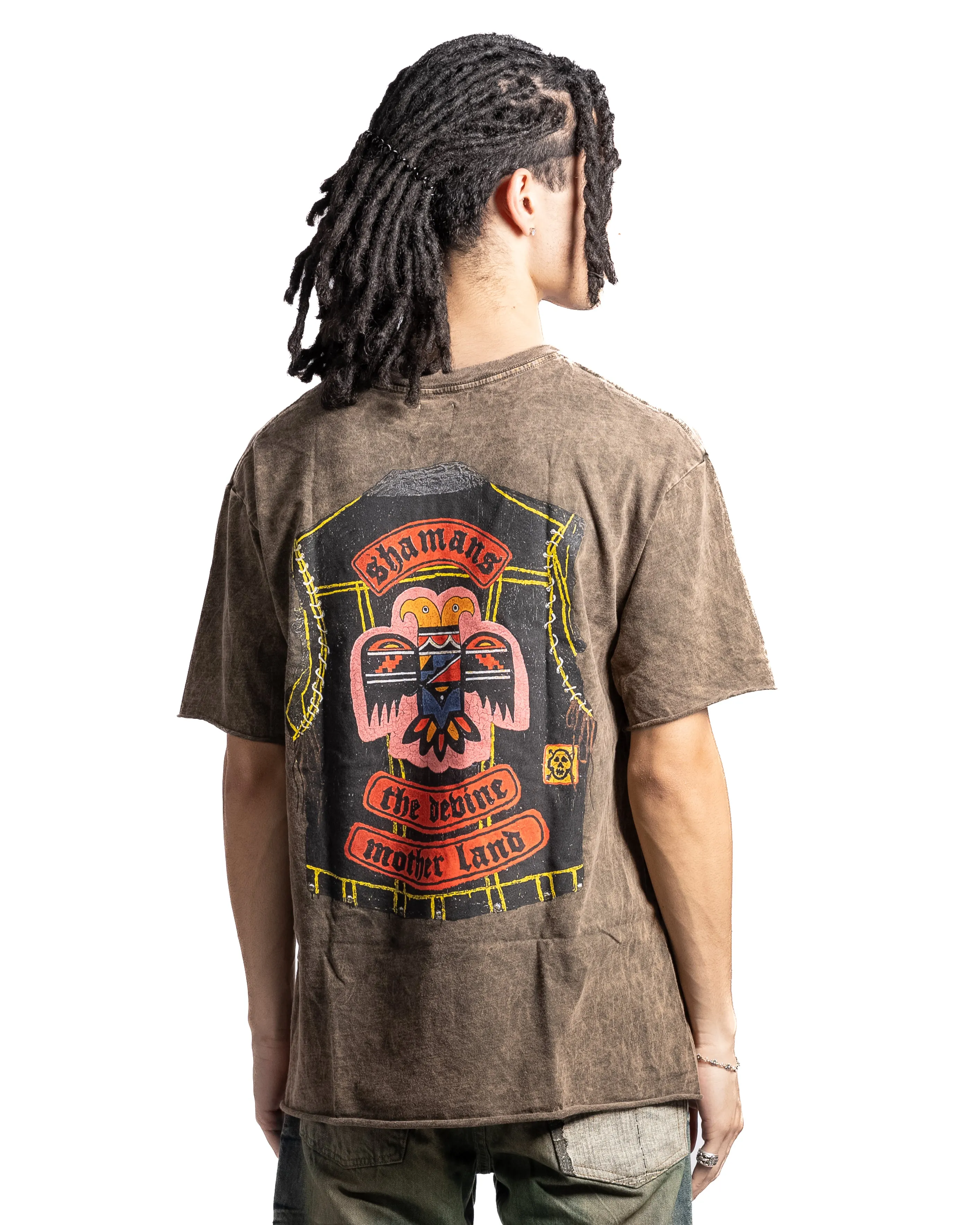Alchemist City Of God Tee Acid Brown