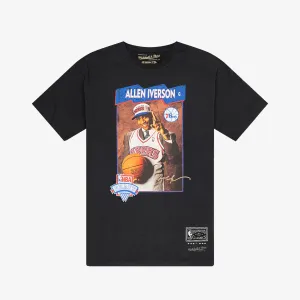 Allen Iverson Philadelphia 76ers Draft Day Tee - Faded Black