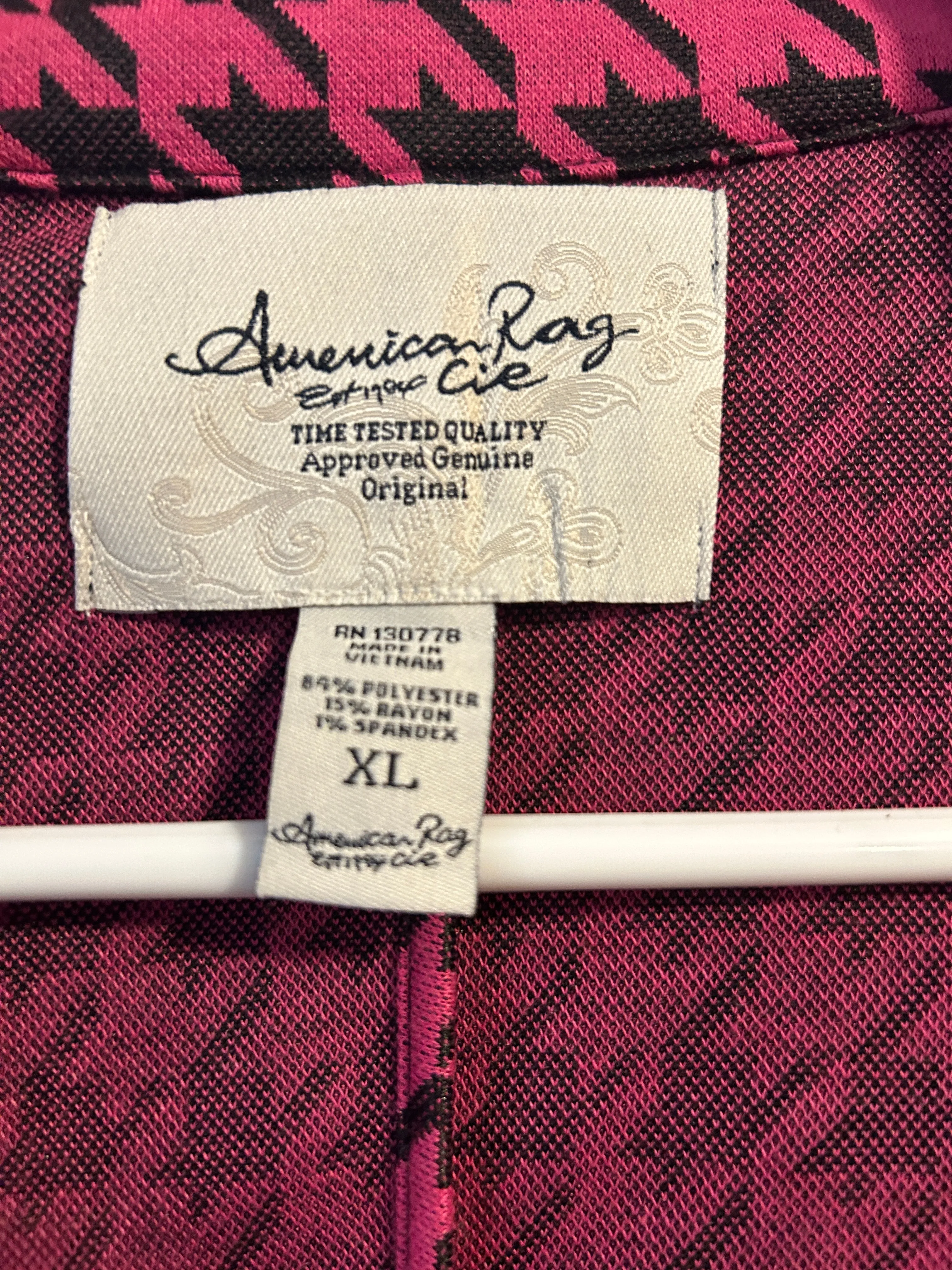 American Rag Houndstooth Blazer - XL
