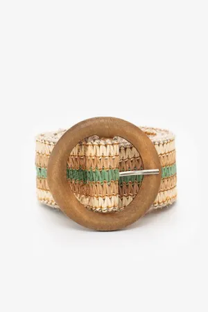 Antler Rattan Belts