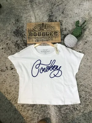 Ariat WMS Cowboy T-Shirt CLOUD DANCER