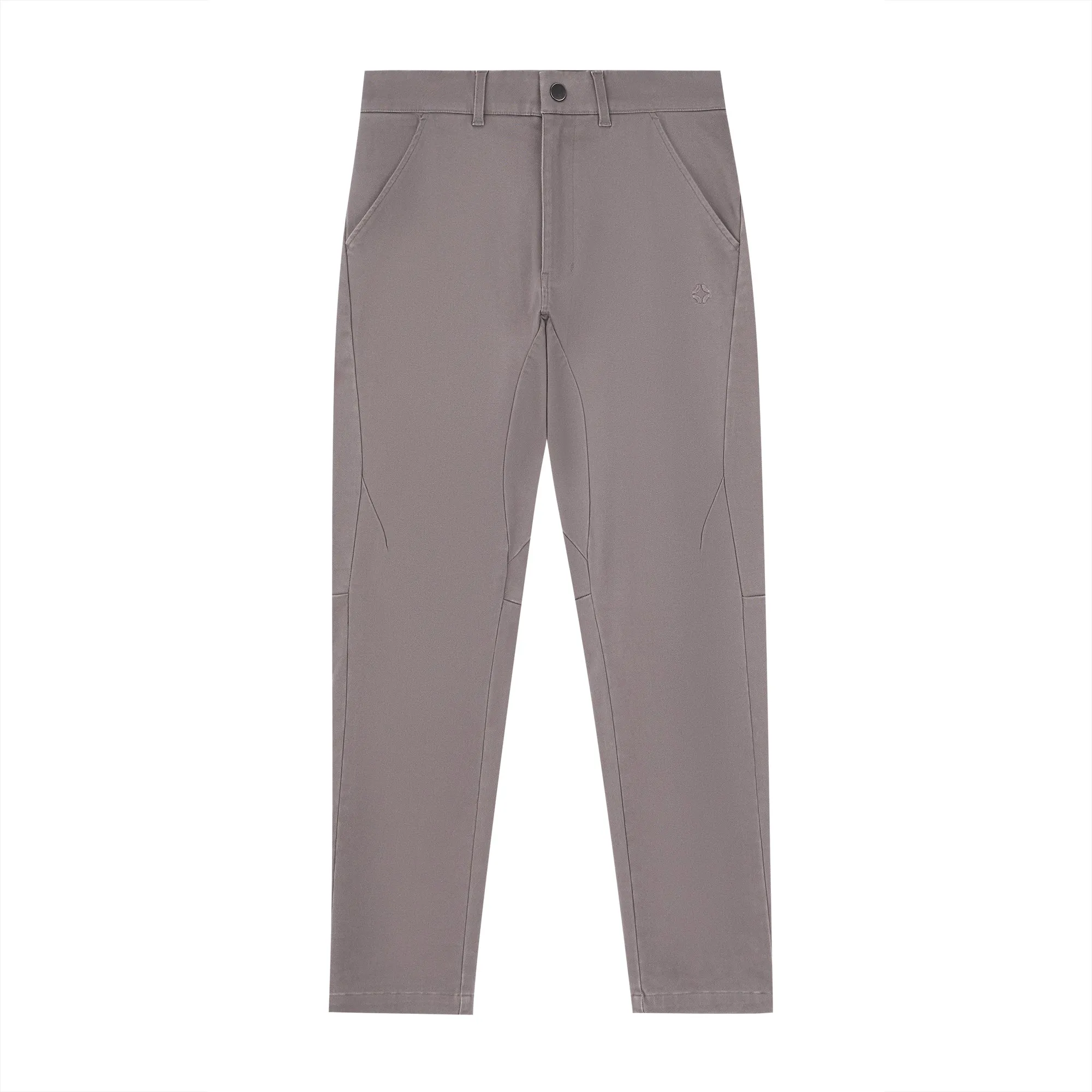 ARYAN - Slim-Fit Washed Cotton Pants