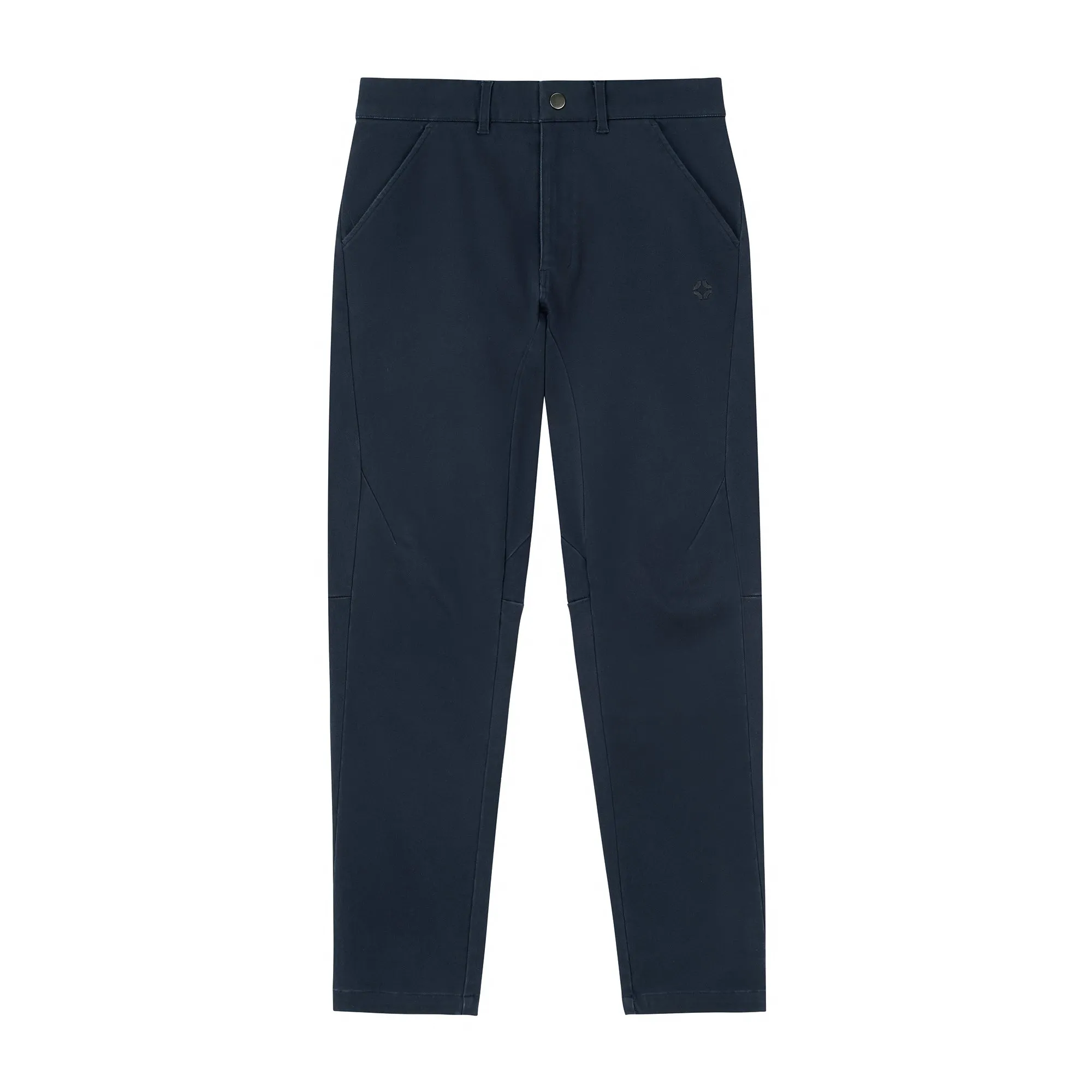 ARYAN - Slim-Fit Washed Cotton Pants