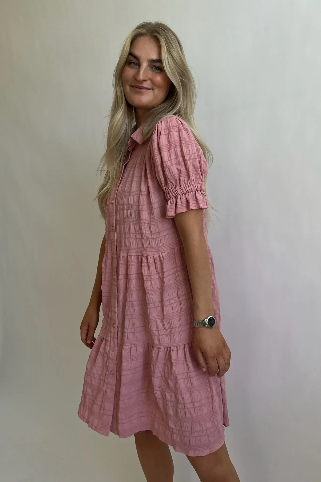 AstaIC Kjole - Støvet Rosa