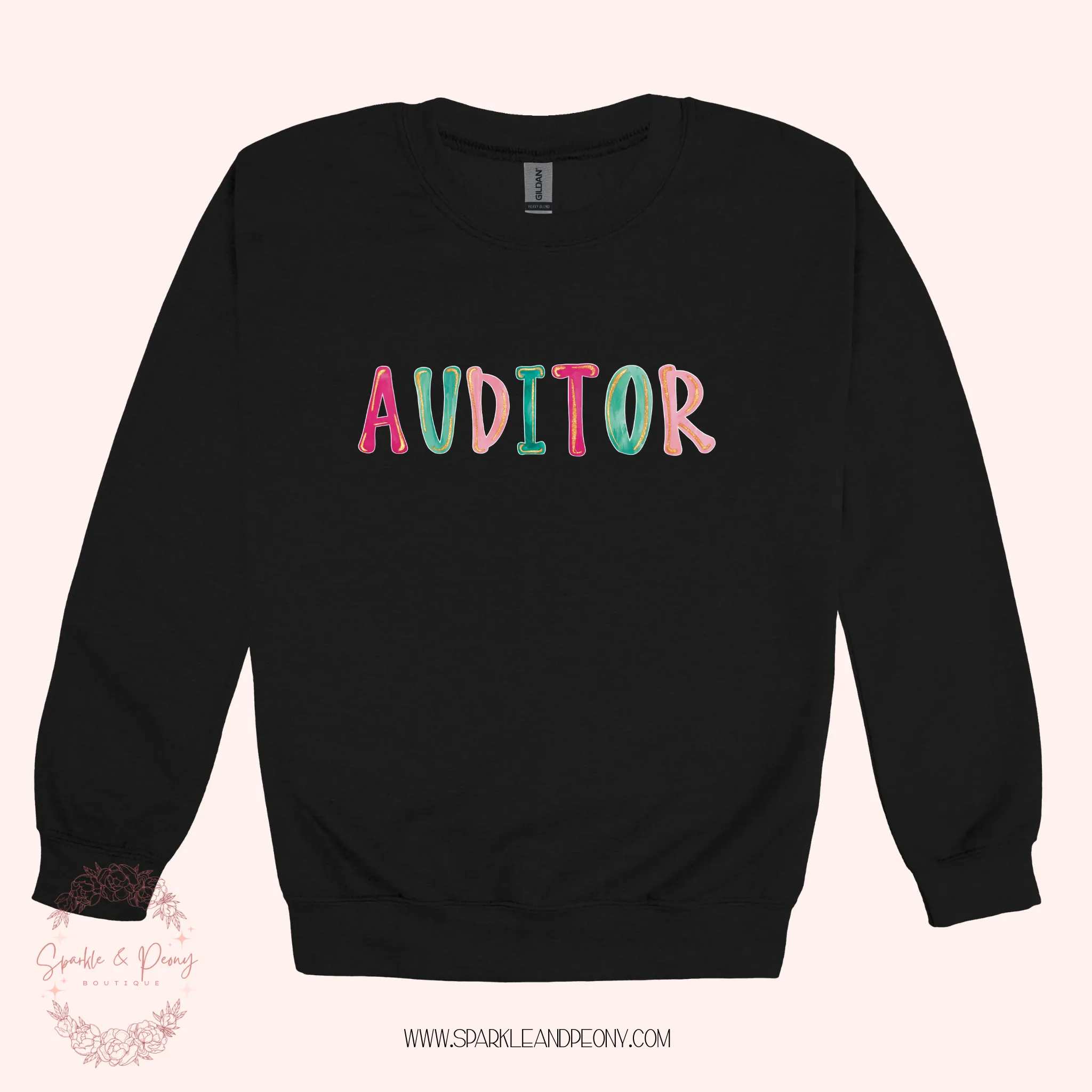 Auditor graphic crewneck- adult sizes