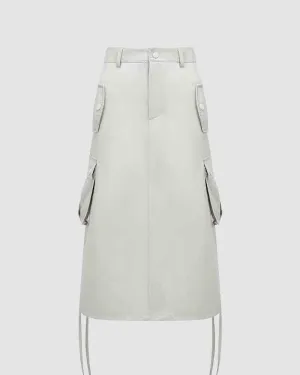 Aura Signal Maxi Cargo Skirt