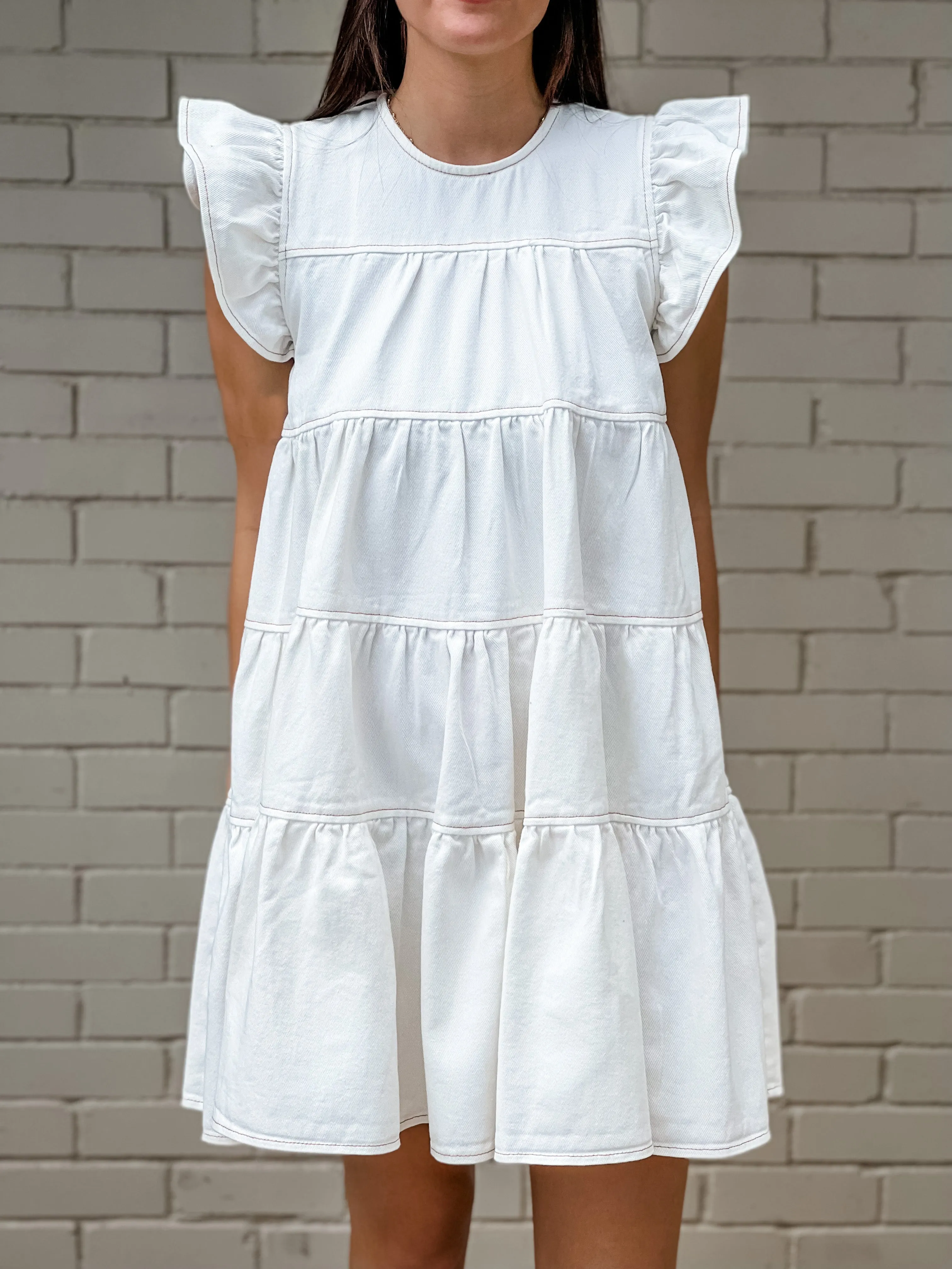 Bambi Dress - Off White