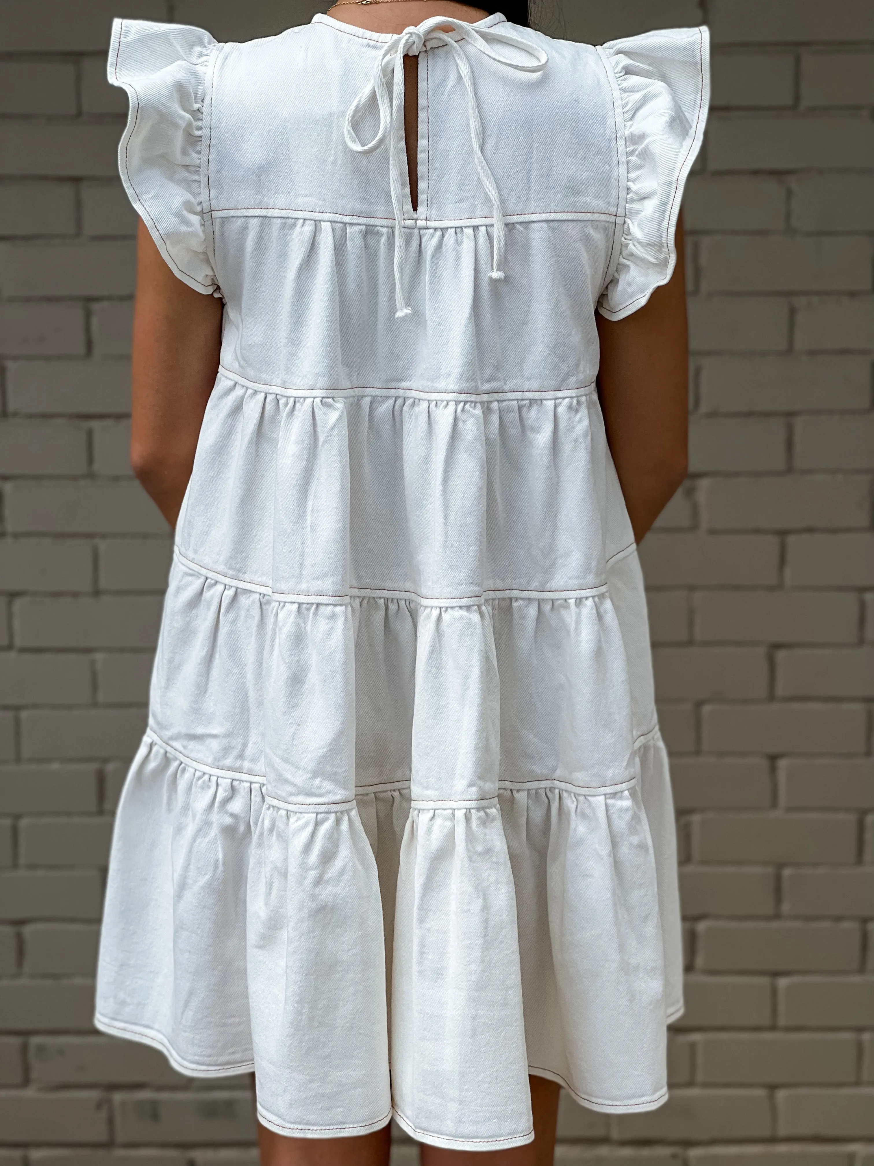 Bambi Dress - Off White