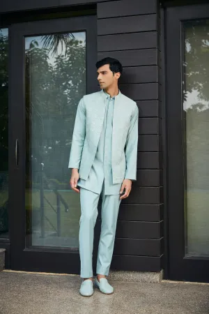 Bel Open Nehru Jacket Set
