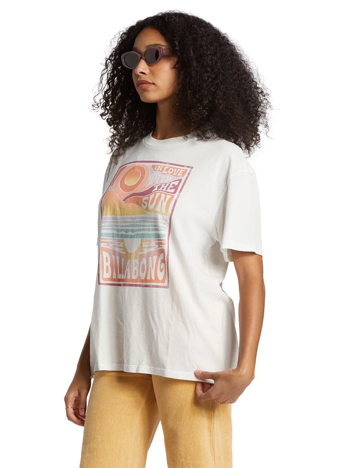 Billabong Ladies With The Sun T-Shirt