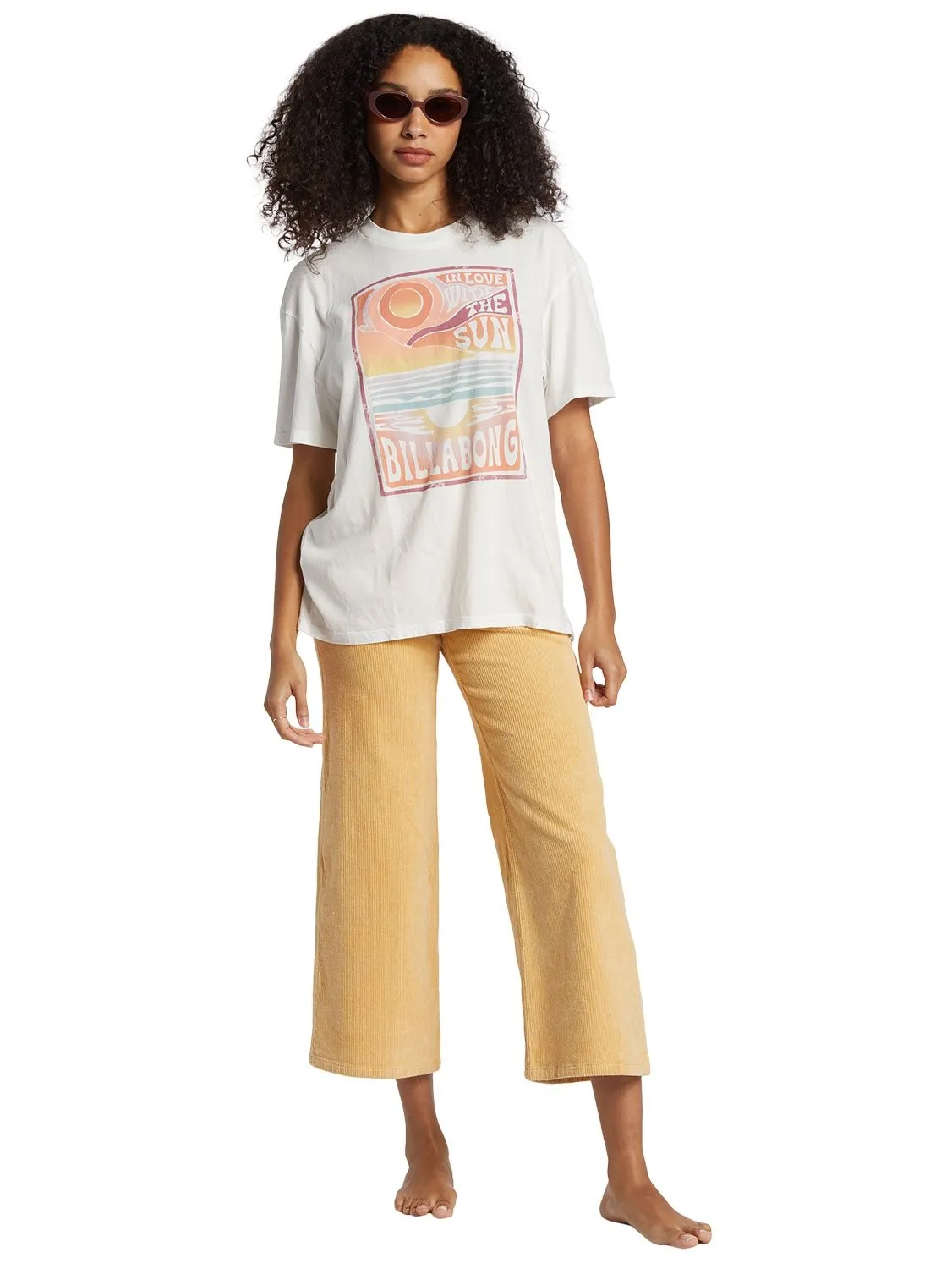 Billabong Ladies With The Sun T-Shirt
