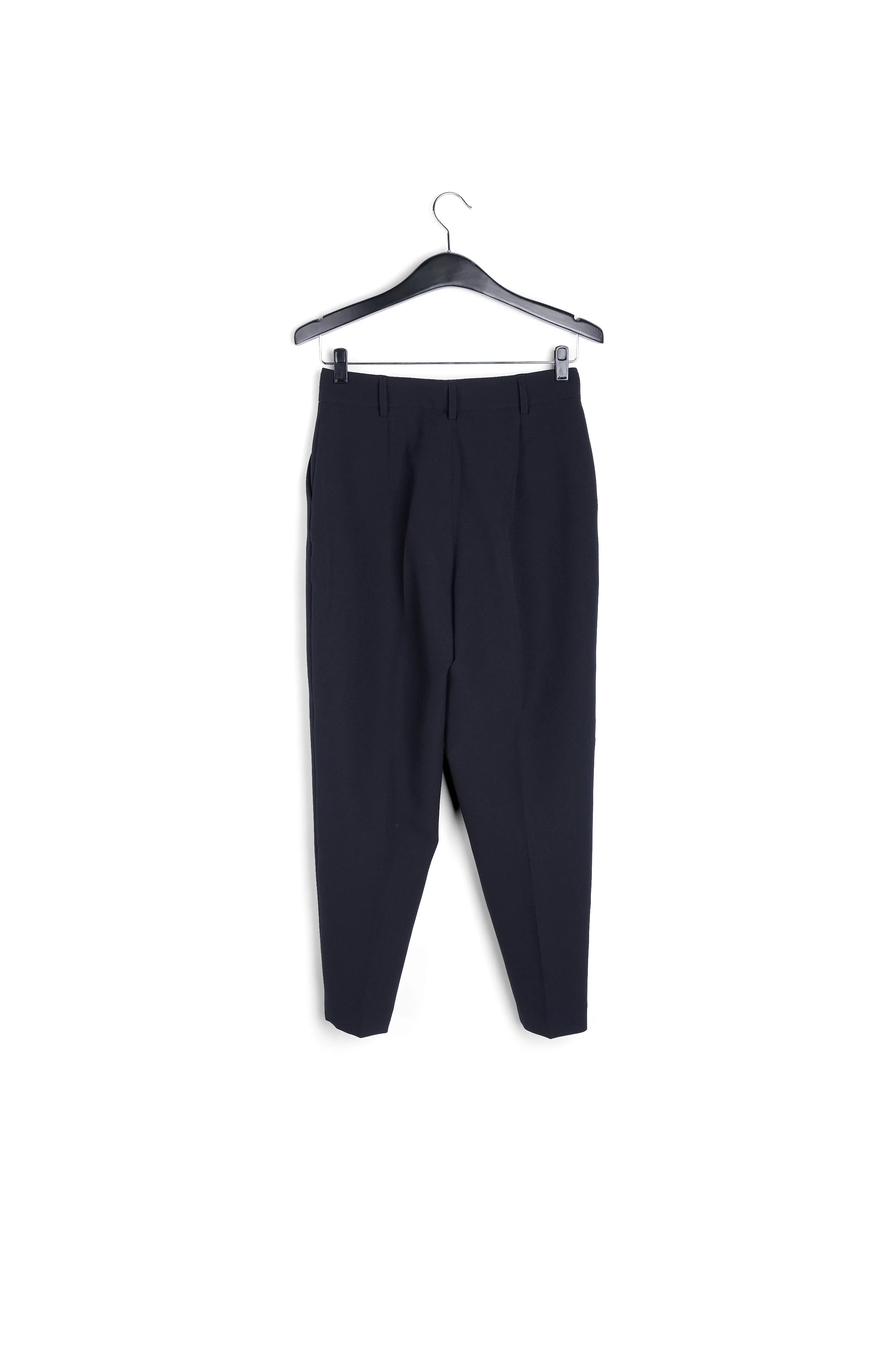 Black tapered pants