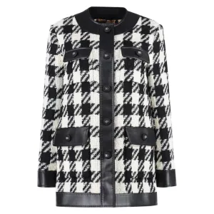 Black Wool Vergine Jackets & Coat