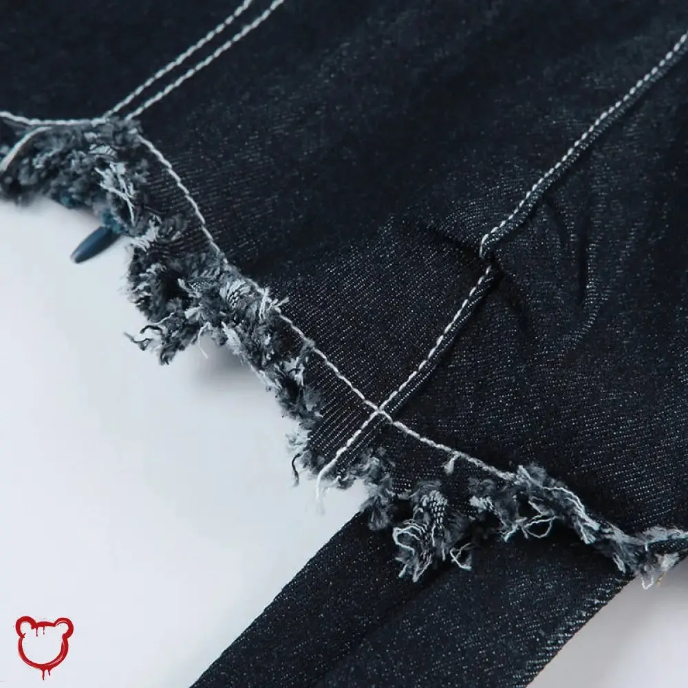 Blue Grunge Denim Dress Inbound
