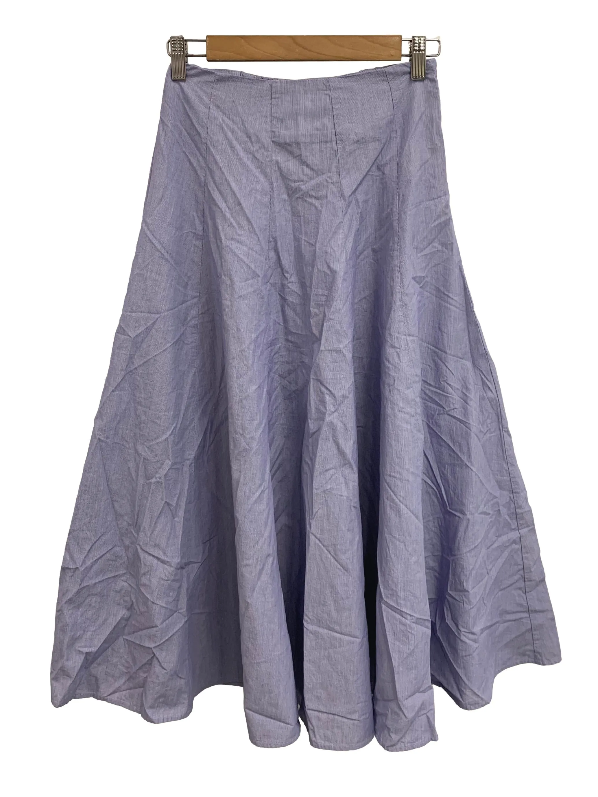 Blue Pin Stripe Skirt