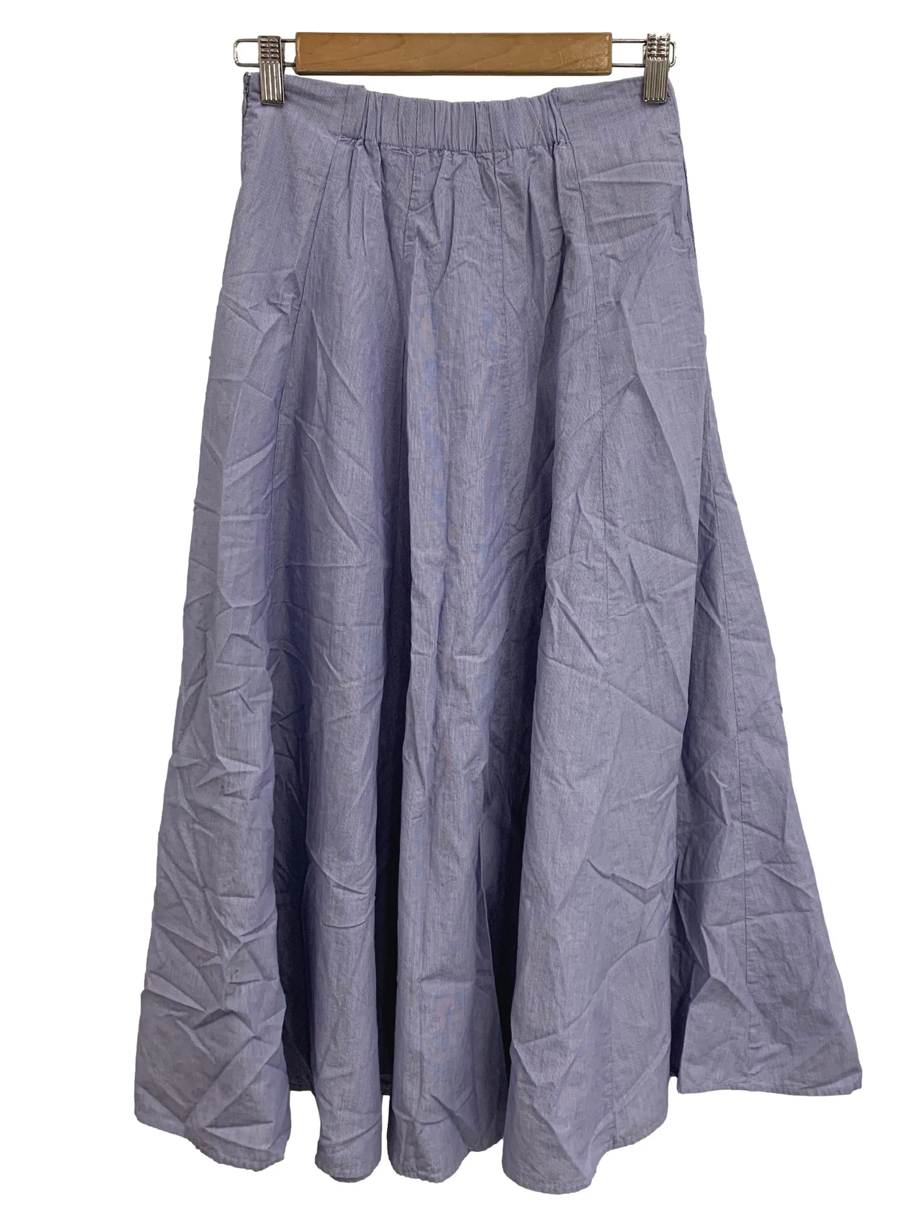 Blue Pin Stripe Skirt