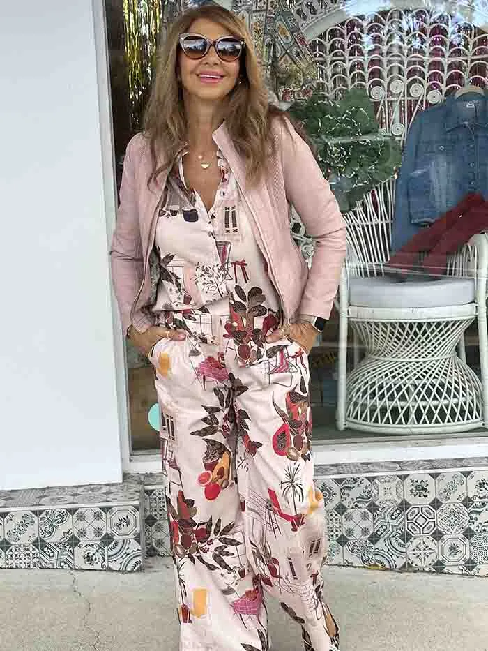 Blush Biker Jacket