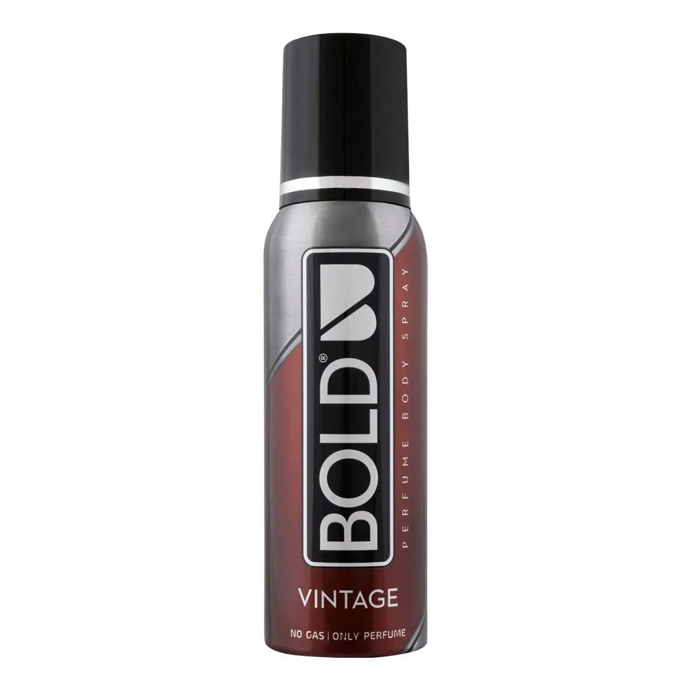 Bold Vintage Perfumed Body Spray| Deodorant | For Men