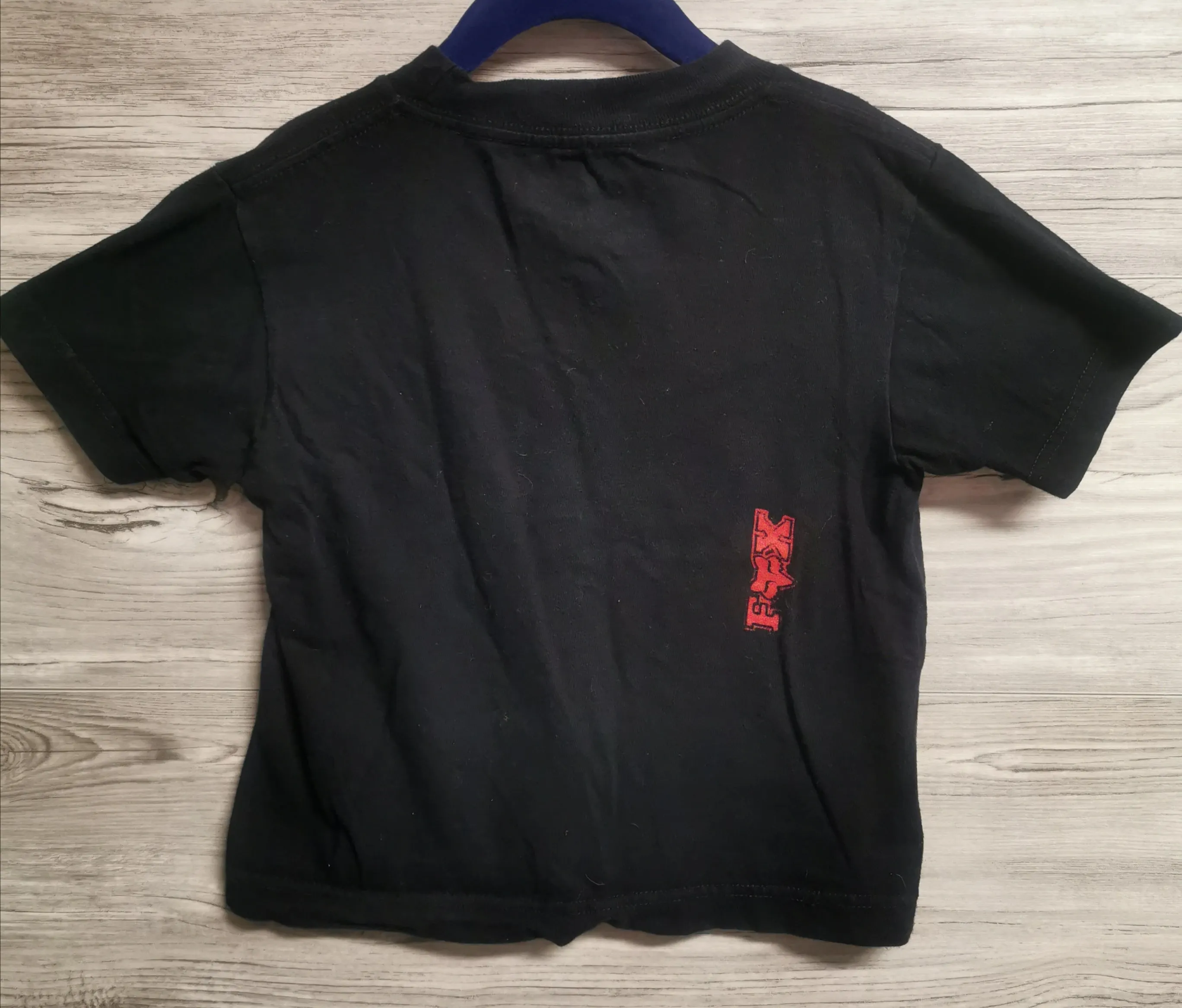 BOY SIZE SMALL (5/6 YEARS) - FOX, Graphic Cotton T-shirt VGUC B49