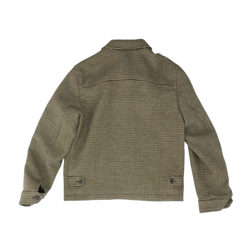 Brown Houndstooth Jacket