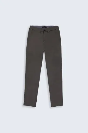 Brown Slim Fit Chino Pants