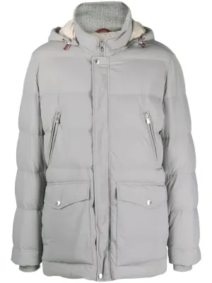 Brunello Cucinelli Padded Hooded Parka