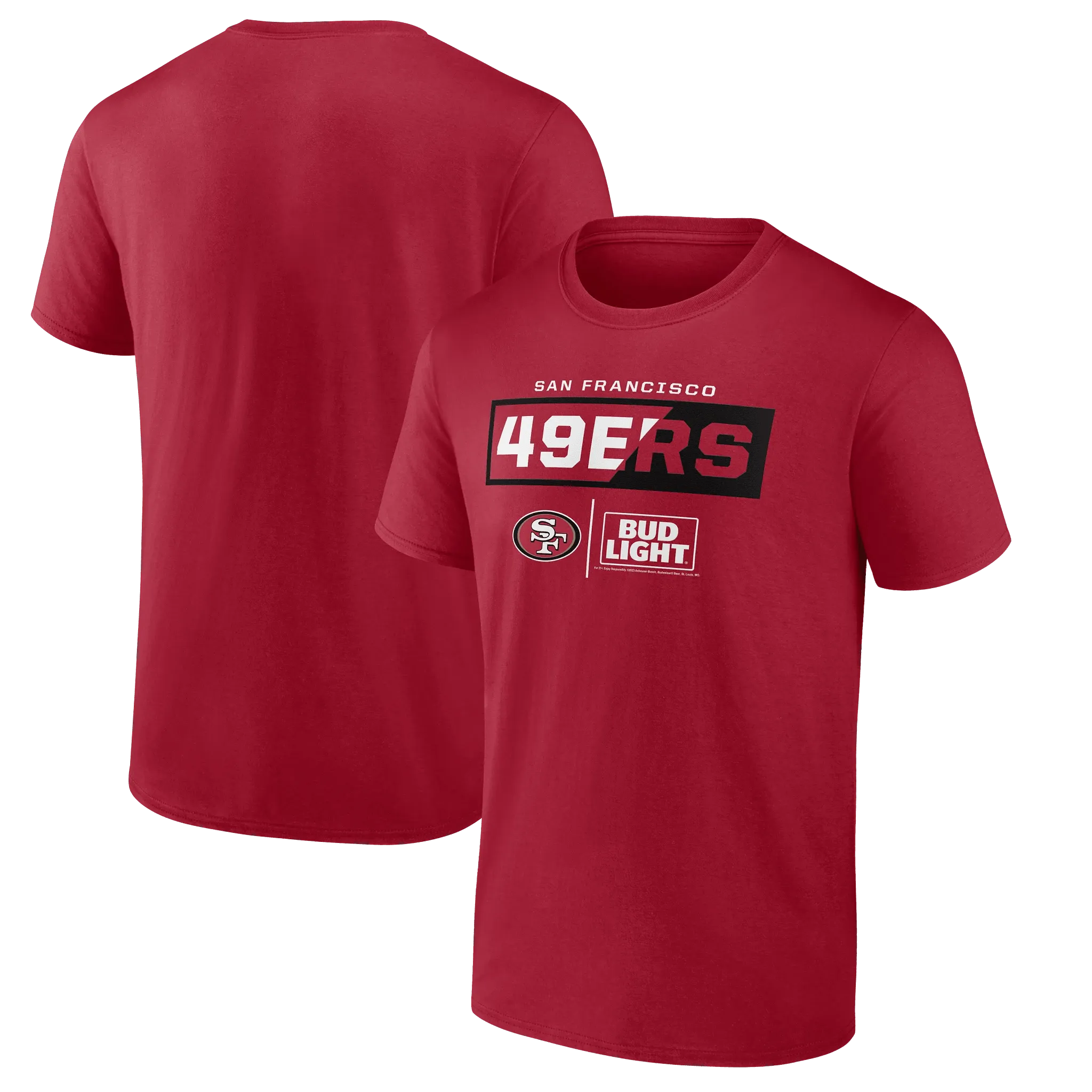 Bud Light San Francisco 49ers Team T-Shirt