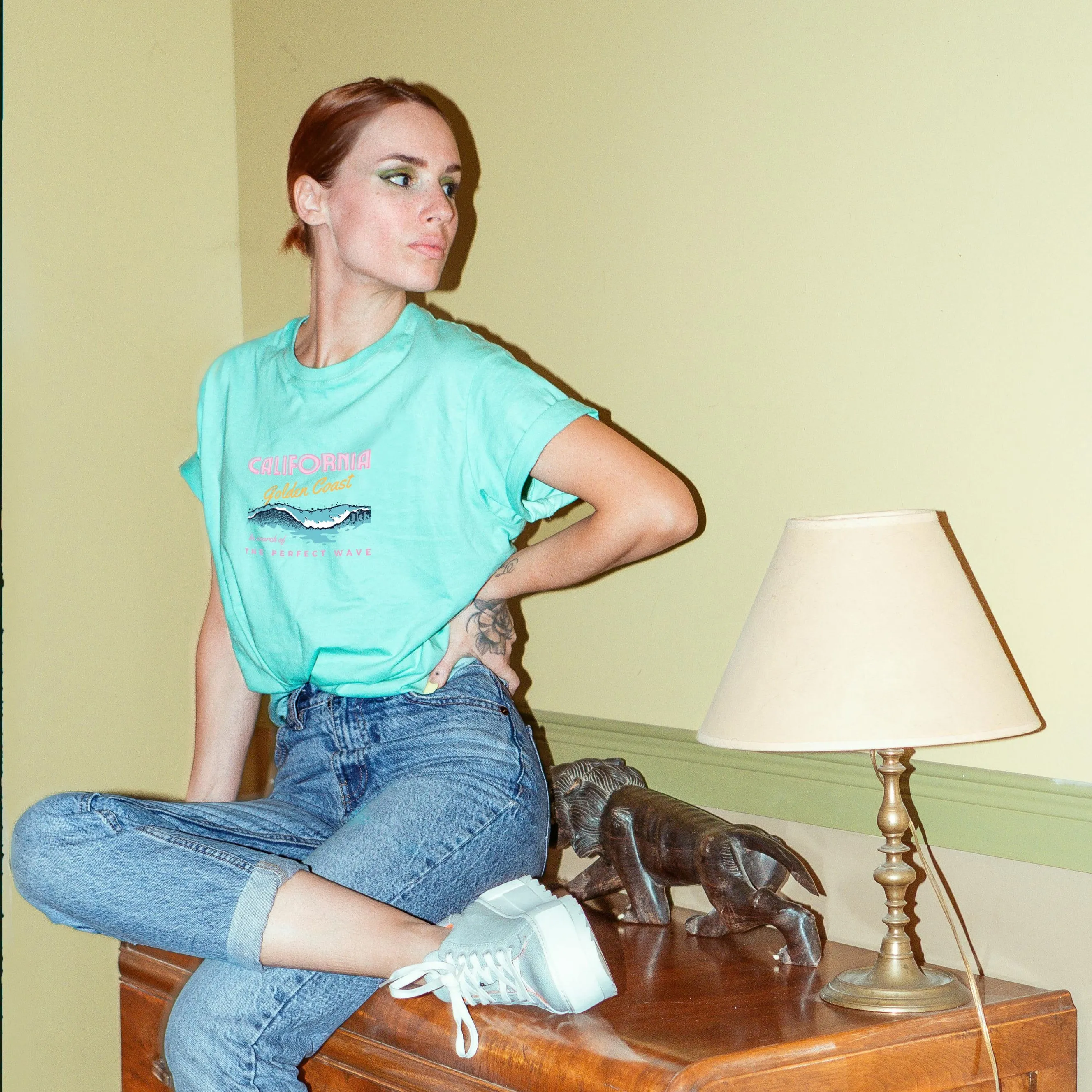 California Perfect wave - Women's lightweight Tee