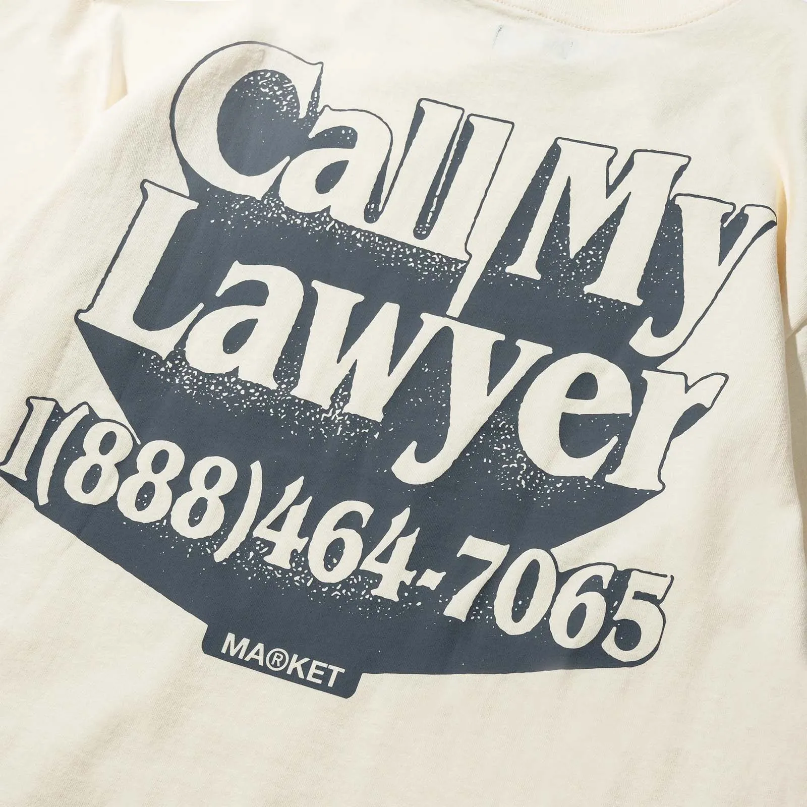 Call My Lawyer 3D T-Shirt - Butter Cream